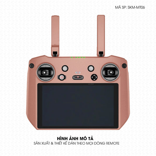 Dán Skin Remote (Điều Khiển) Đổi Màu Vàng Hồng | SKM-MT06