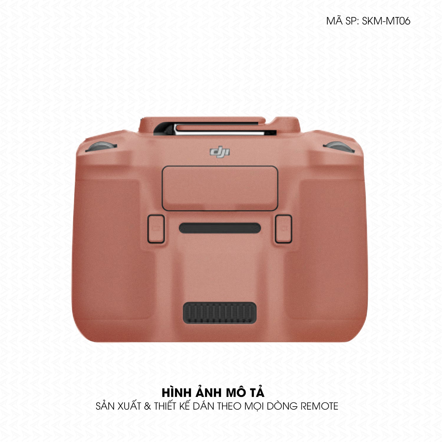 Dán Skin Remote (Điều Khiển) Đổi Màu Vàng Hồng | SKM-MT06