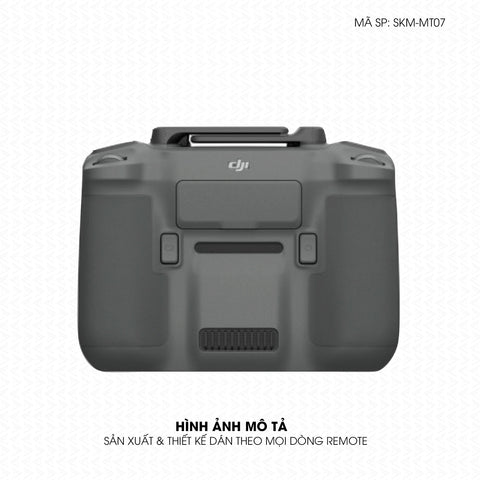 Dán Skin Remote (Điều Khiển) Đổi Màu Xám Metallic | SKM-MT07