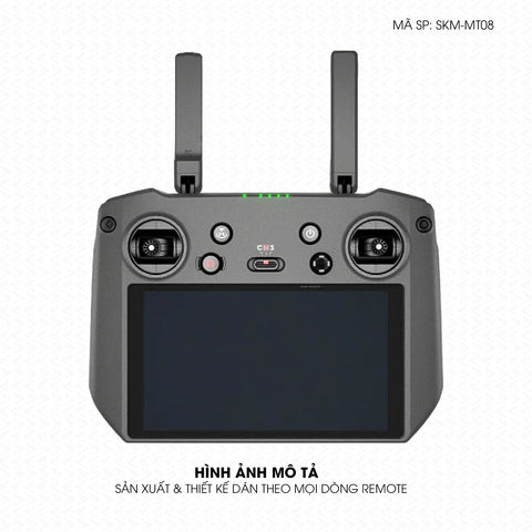 Dán Skin Remote (Điều Khiển) Đổi Màu Xám Xi | SKM-MT08