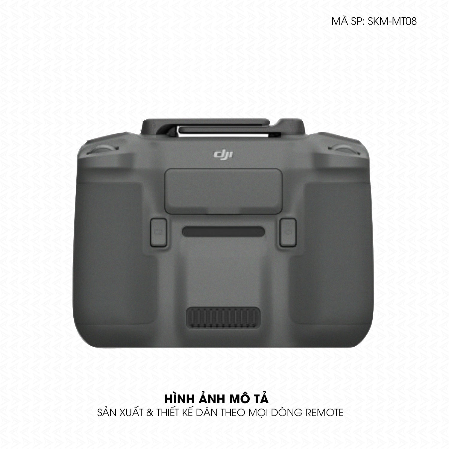 Dán Skin Remote (Điều Khiển) Đổi Màu Xám Xi | SKM-MT08