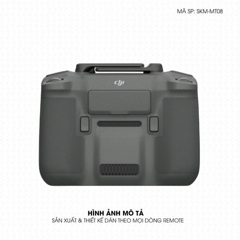 Dán Skin Remote (Điều Khiển) Đổi Màu Xám Xi | SKM-MT08