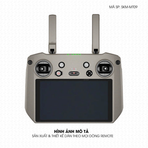 Dán Skin Remote (Điều Khiển) Đổi Màu Titanium | SKM-MT09