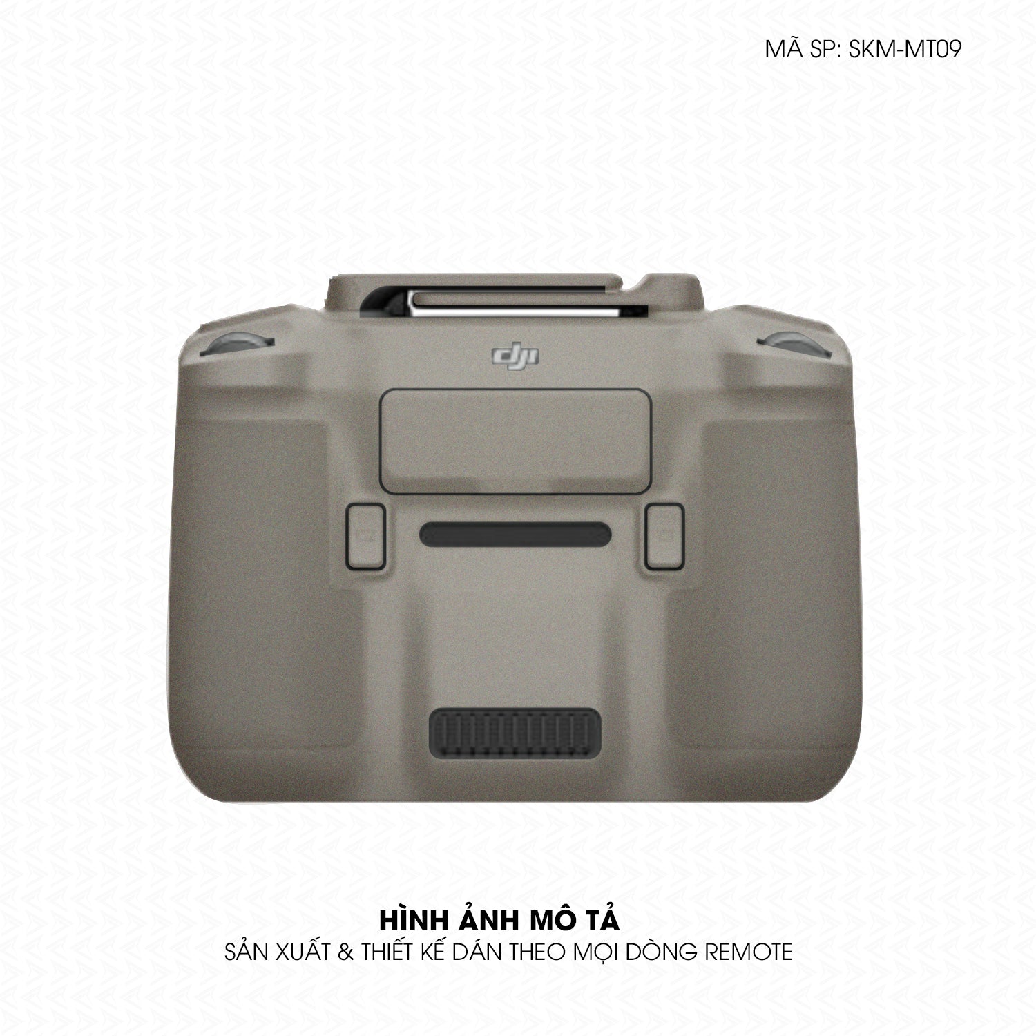 Dán Skin Remote (Điều Khiển) Đổi Màu Titanium | SKM-MT09