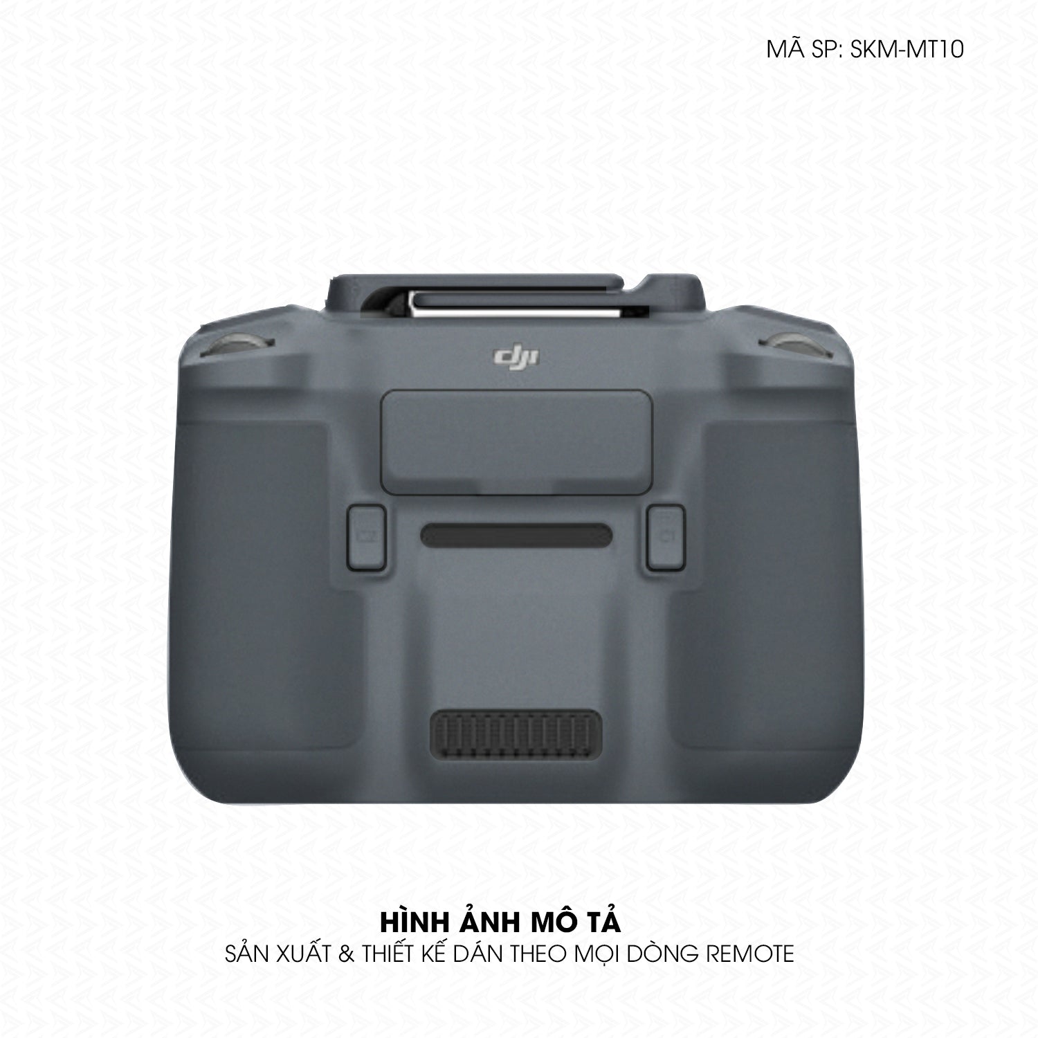 Dán Skin Remote (Điều Khiển) Đổi Màu Xanh Xám | SKM-MT10