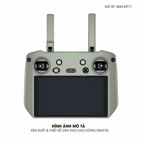 Dán Skin Remote (Điều Khiển) Đổi Màu Xanh Rêu Xám | SKM-MT11