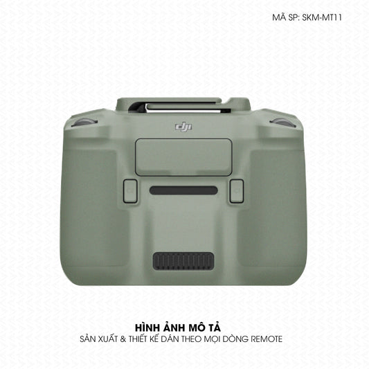 Dán Skin Remote (Điều Khiển) Đổi Màu Xanh Rêu Xám | SKM-MT11