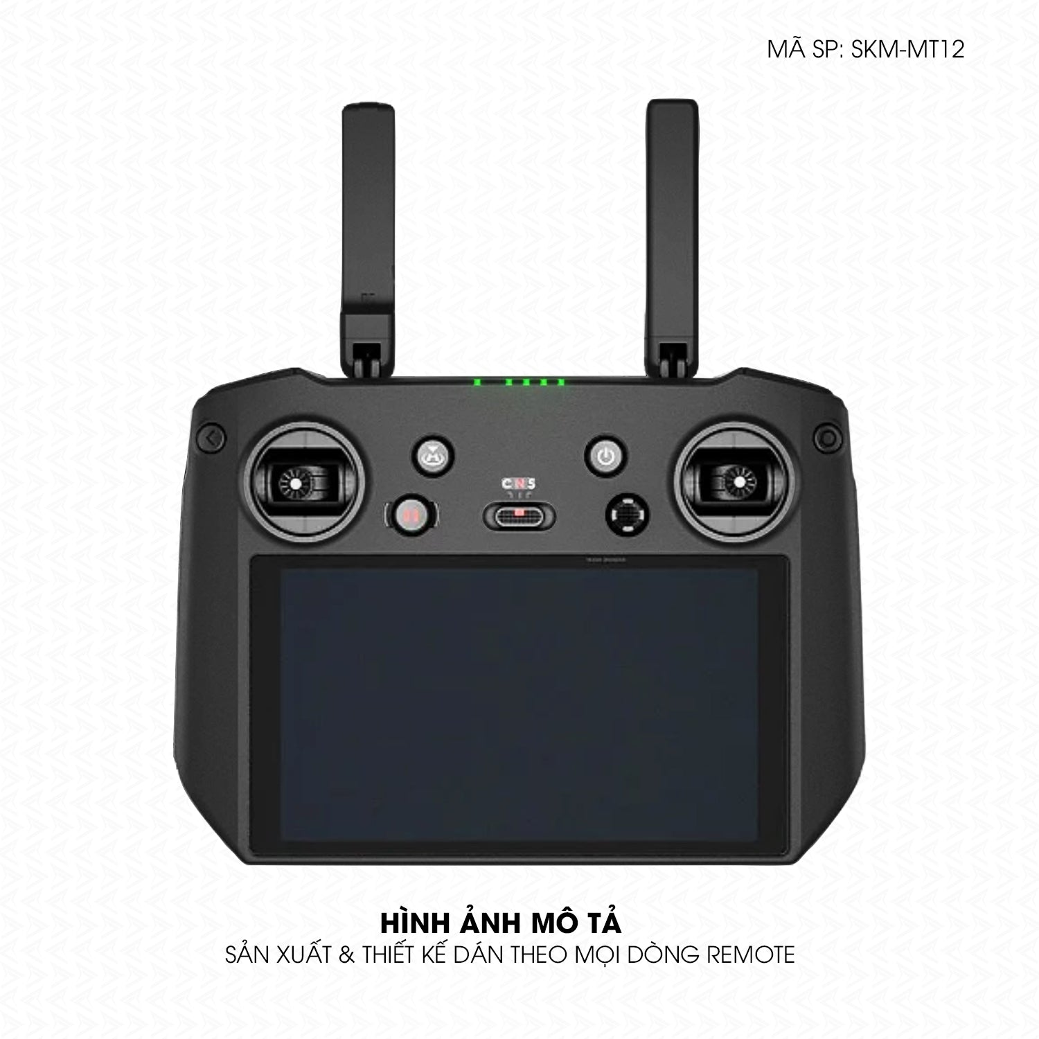 Dán Skin Remote (Điều Khiển) Đổi Màu Đen | SKM-MT12