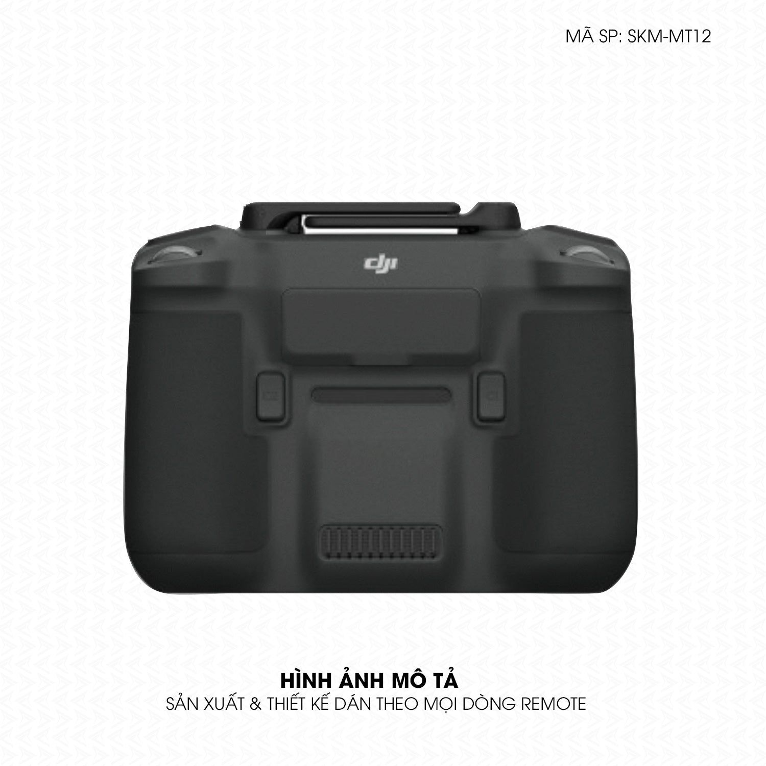 Dán Skin Remote (Điều Khiển) Đổi Màu Đen | SKM-MT12