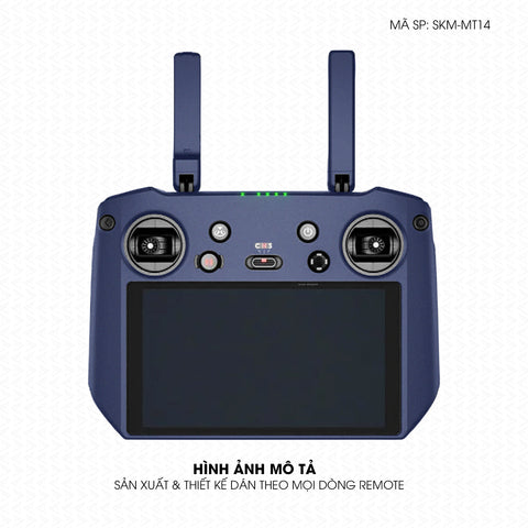Dán Skin Remote (Điều Khiển) Đổi Màu Xanh Navy | SKM-MT14