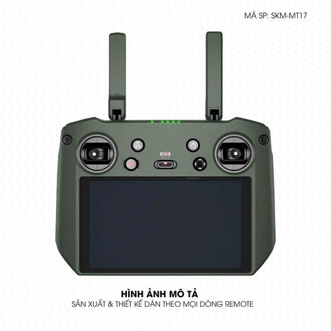 Dán Skin Remote (Điều Khiển) Đổi Màu Xanh Rêu | SKM-MT17