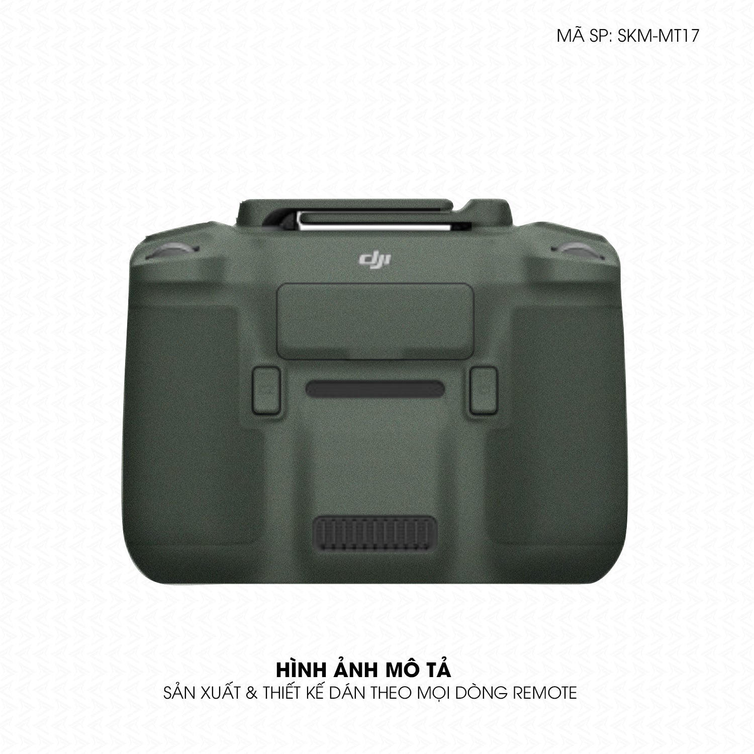 Dán Skin Remote (Điều Khiển) Đổi Màu Xanh Rêu | SKM-MT17