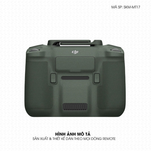Dán Skin Remote (Điều Khiển) Đổi Màu Xanh Rêu | SKM-MT17