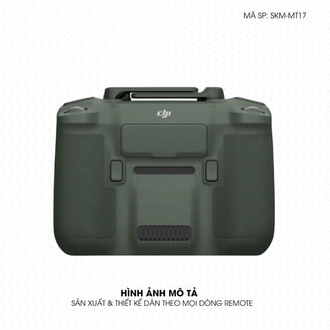 Dán Skin Remote (Điều Khiển) Đổi Màu Xanh Rêu | SKM-MT17