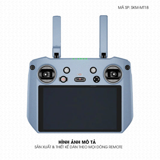 Dán Skin Remote (Điều Khiển) Đổi Màu Xanh Sierran | SKM-MT18