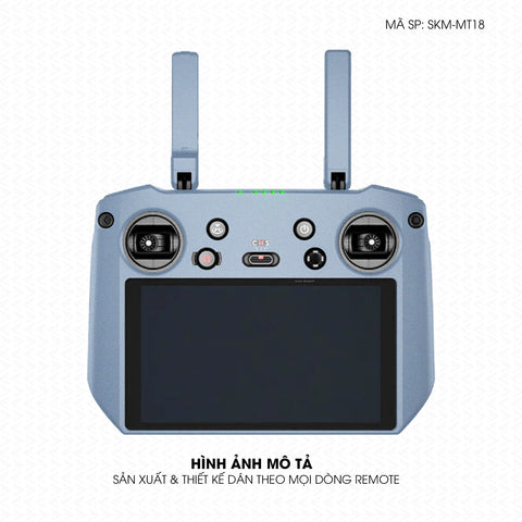 Dán Skin Remote (Điều Khiển) Đổi Màu Xanh Sierran | SKM-MT18