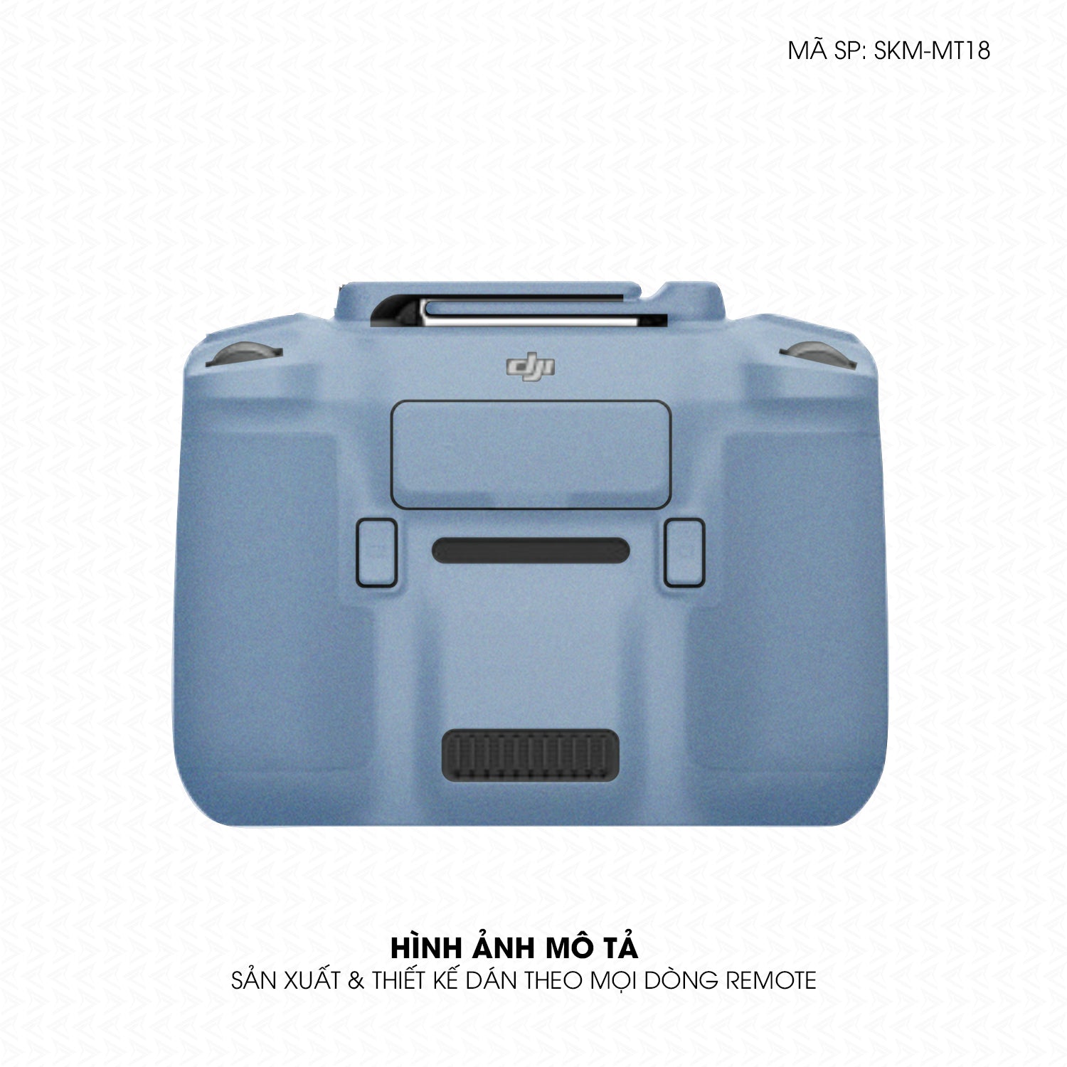 Dán Skin Remote (Điều Khiển) Đổi Màu Xanh Sierran | SKM-MT18