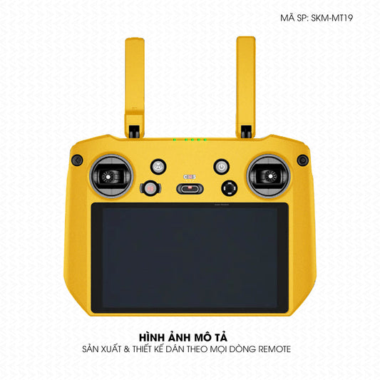 Dán Skin Remote (Điều Khiển) Đổi Màu Vàng | SKM-MT19