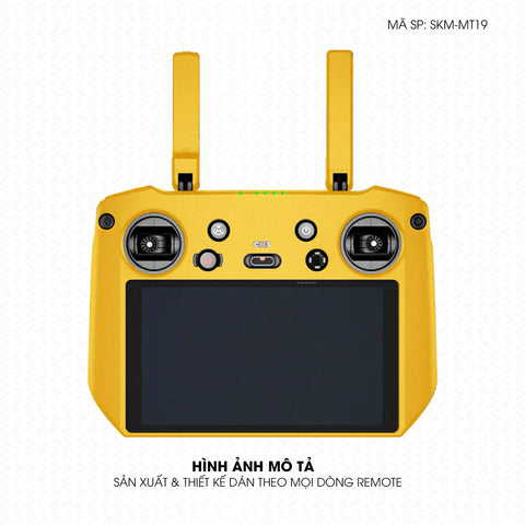 Dán Skin Remote (Điều Khiển) Đổi Màu Vàng | SKM-MT19