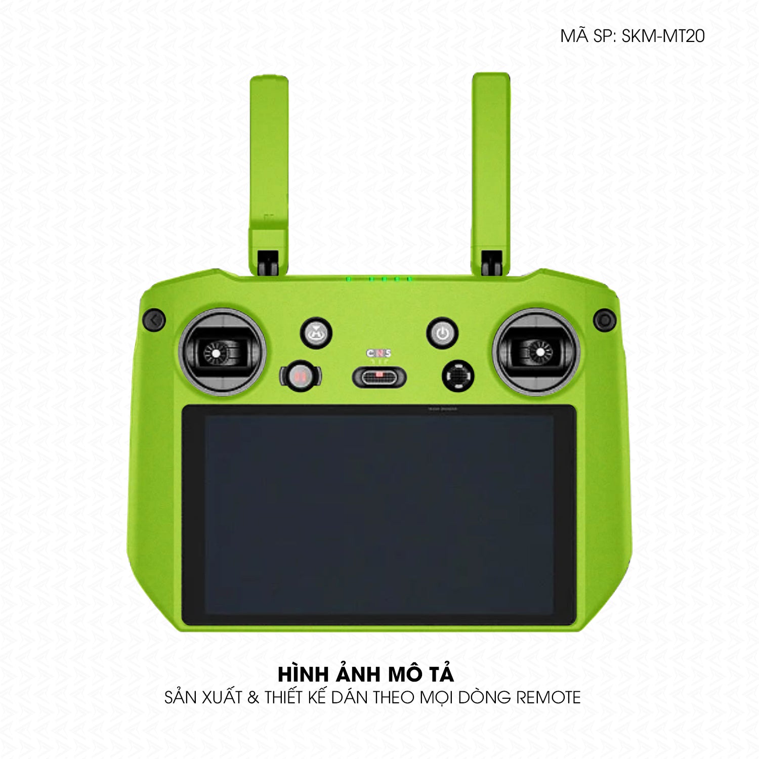Dán Skin Remote (Điều Khiển) Đổi Màu Xanh Nõn | SKM-MT20