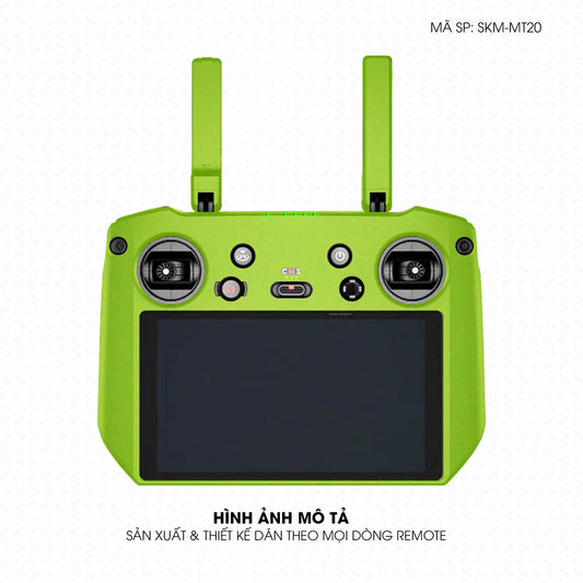 Dán Skin Remote (Điều Khiển) Đổi Màu Xanh Nõn | SKM-MT20