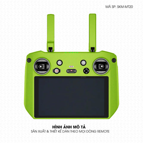 Dán Skin Remote (Điều Khiển) Đổi Màu Xanh Nõn | SKM-MT20