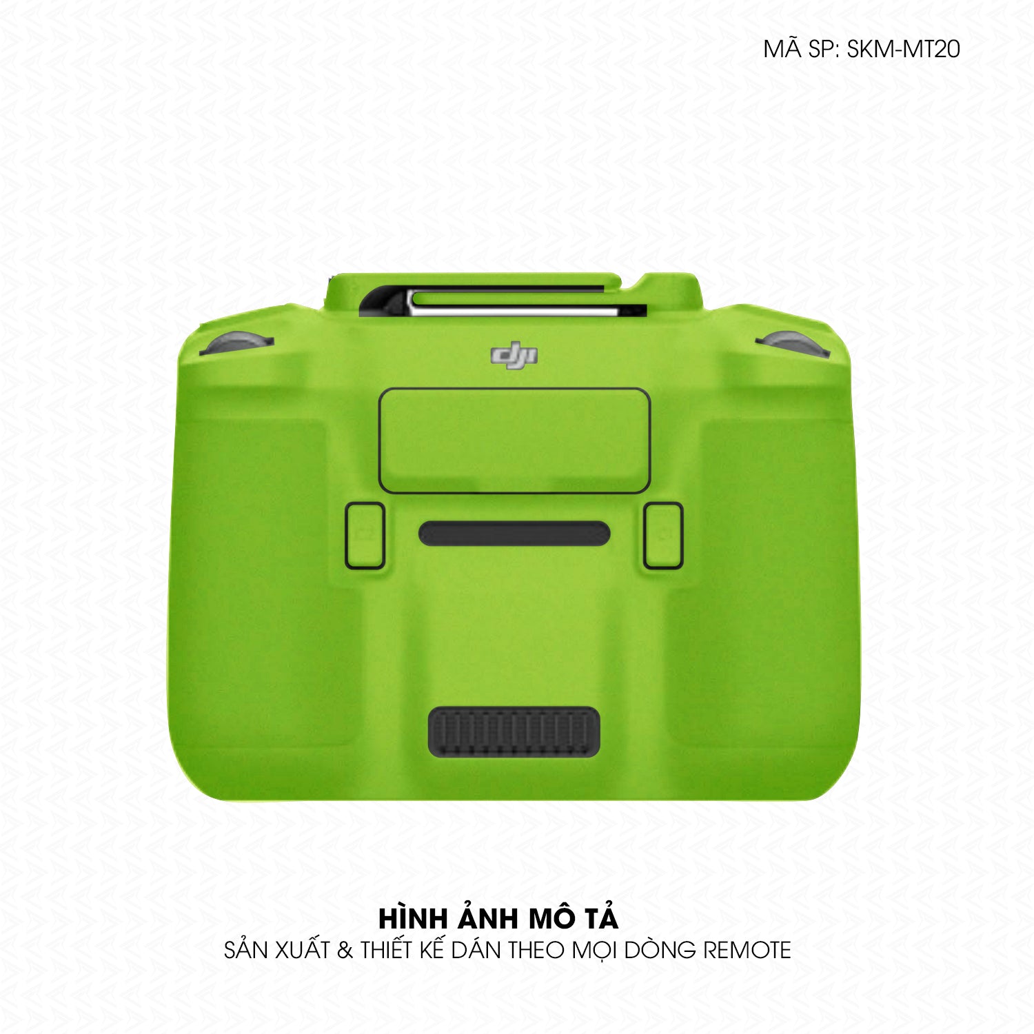 Dán Skin Remote (Điều Khiển) Đổi Màu Xanh Nõn | SKM-MT20