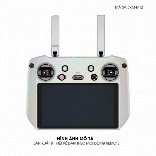 Dán Skin Remote (Điều Khiển) Đổi Màu Bạc Chuyển Sắc | SKM-MT21