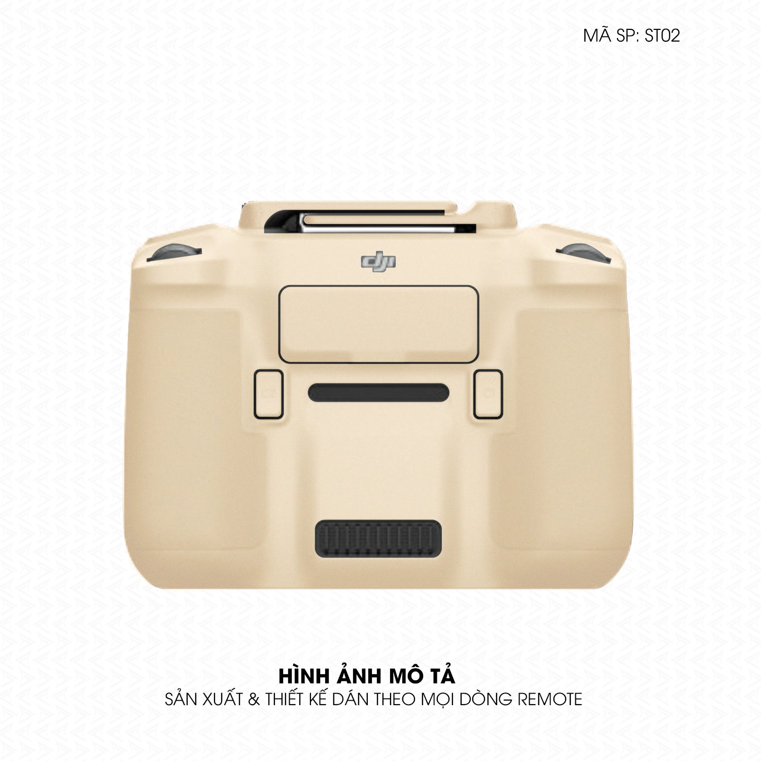 Dán Skin Remote (Điều Khiển) Đổi Màu Khakhi Milan | ST02