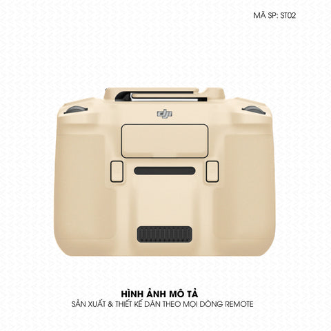 Dán Skin Remote (Điều Khiển) Đổi Màu Khakhi Milan | ST02