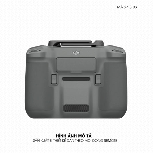 Dán Skin Remote (Điều Khiển) Đổi Màu Xám | ST03