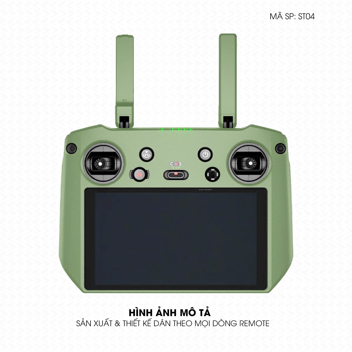 Dán Skin Remote (Điều Khiển) Đổi Màu Xanh Lá Nhạt | ST04