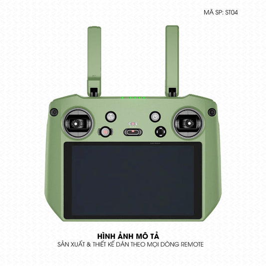 Dán Skin Remote (Điều Khiển) Đổi Màu Xanh Lá Nhạt | ST04