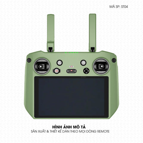 Dán Skin Remote (Điều Khiển) Đổi Màu Xanh Lá Nhạt | ST04