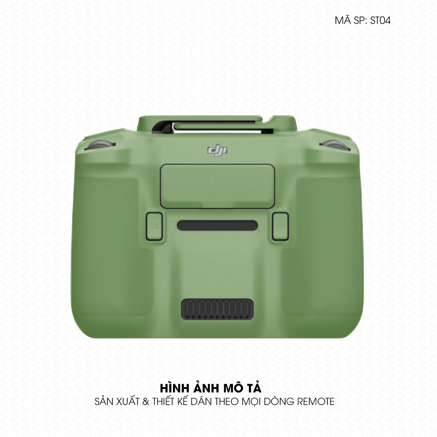 Dán Skin Remote (Điều Khiển) Đổi Màu Xanh Lá Nhạt | ST04