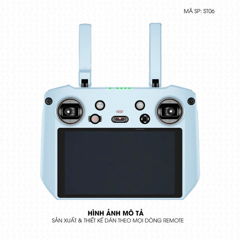Dán Skin Remote (Điều Khiển) Đổi Màu Xanh Baby | ST06