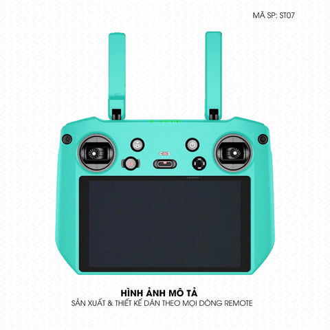 Dán Skin Remote (Điều Khiển) Đổi Màu Xanh Tiffany | ST07