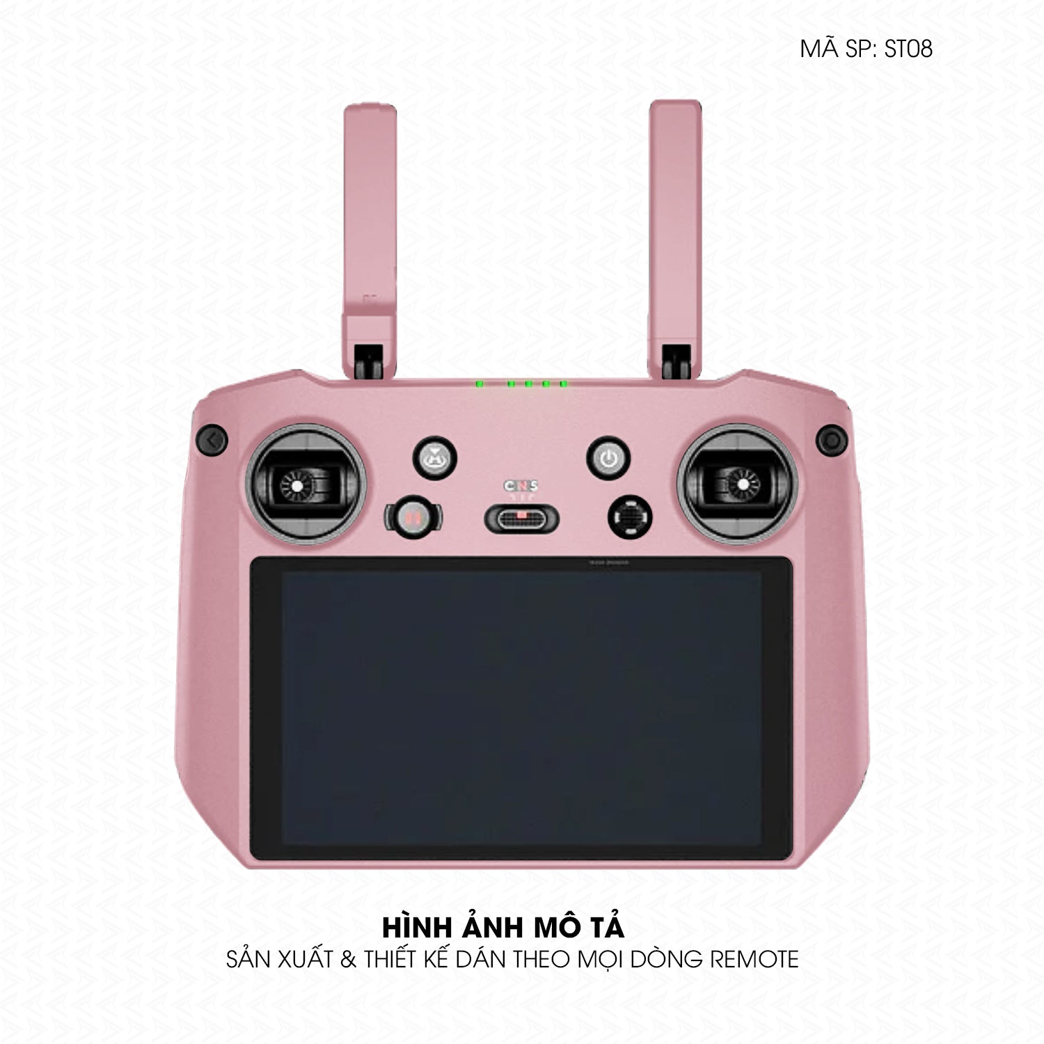 Dán Skin Remote (Điều Khiển) Đổi Màu Hồng | ST08