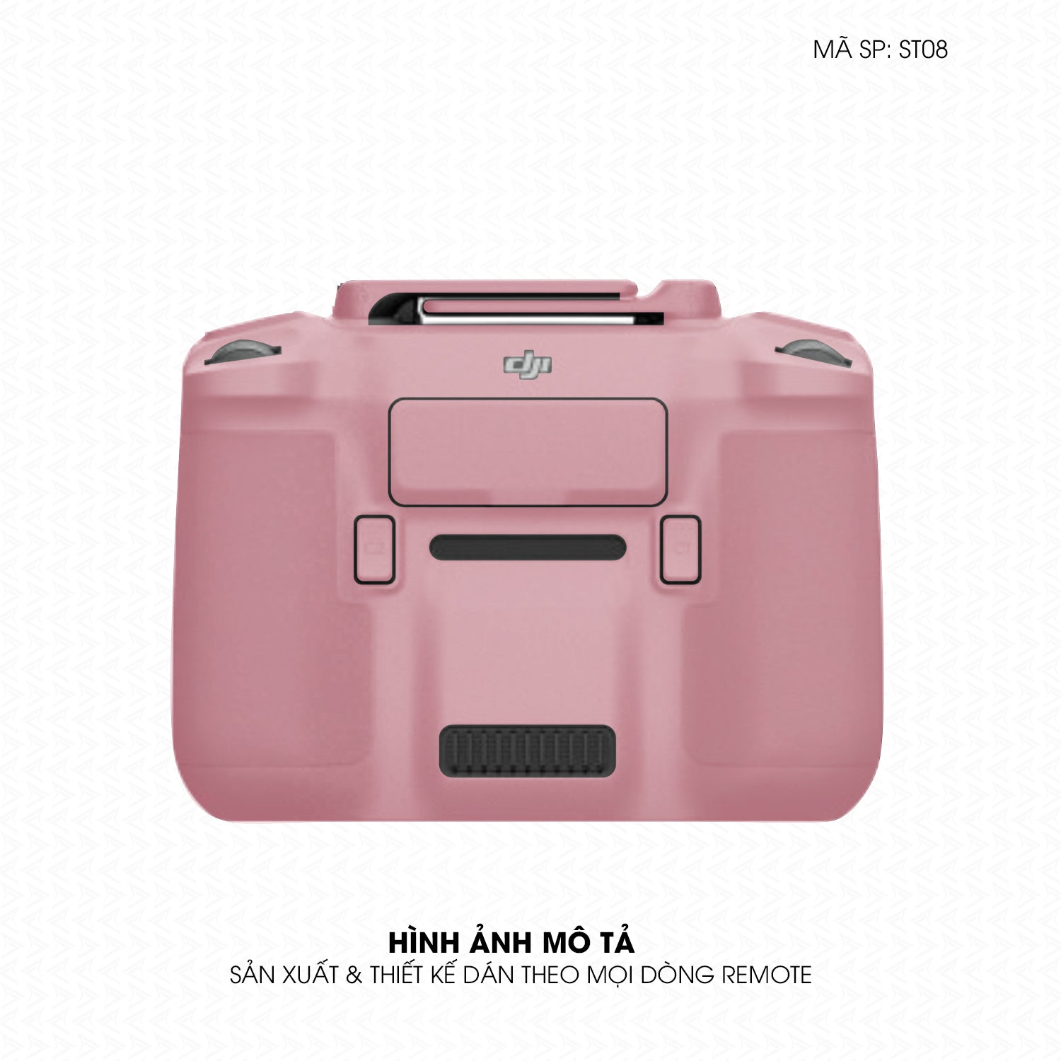 Dán Skin Remote (Điều Khiển) Đổi Màu Hồng | ST08