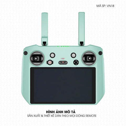 Dán Skin Remote (Điều Khiển) Đổi Màu Xanh Mint | VN18