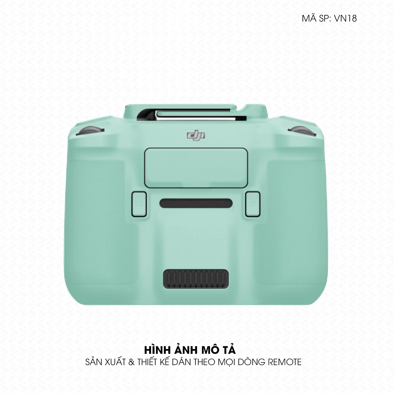 Dán Skin Remote (Điều Khiển) Đổi Màu Xanh Mint | VN18