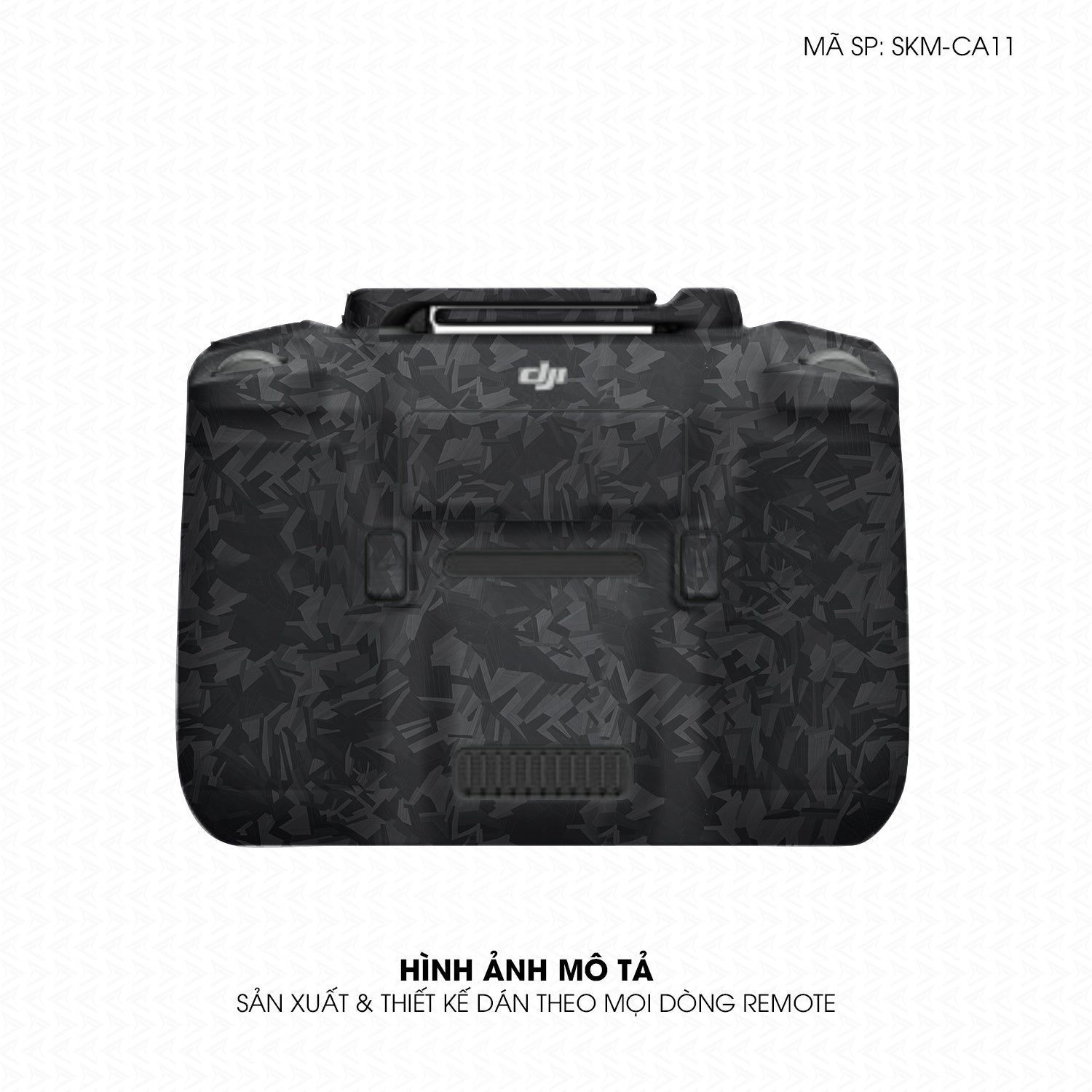 Dán Skin Remote (Điều Khiển) Vân Carbon Pattern | SKM-CA11