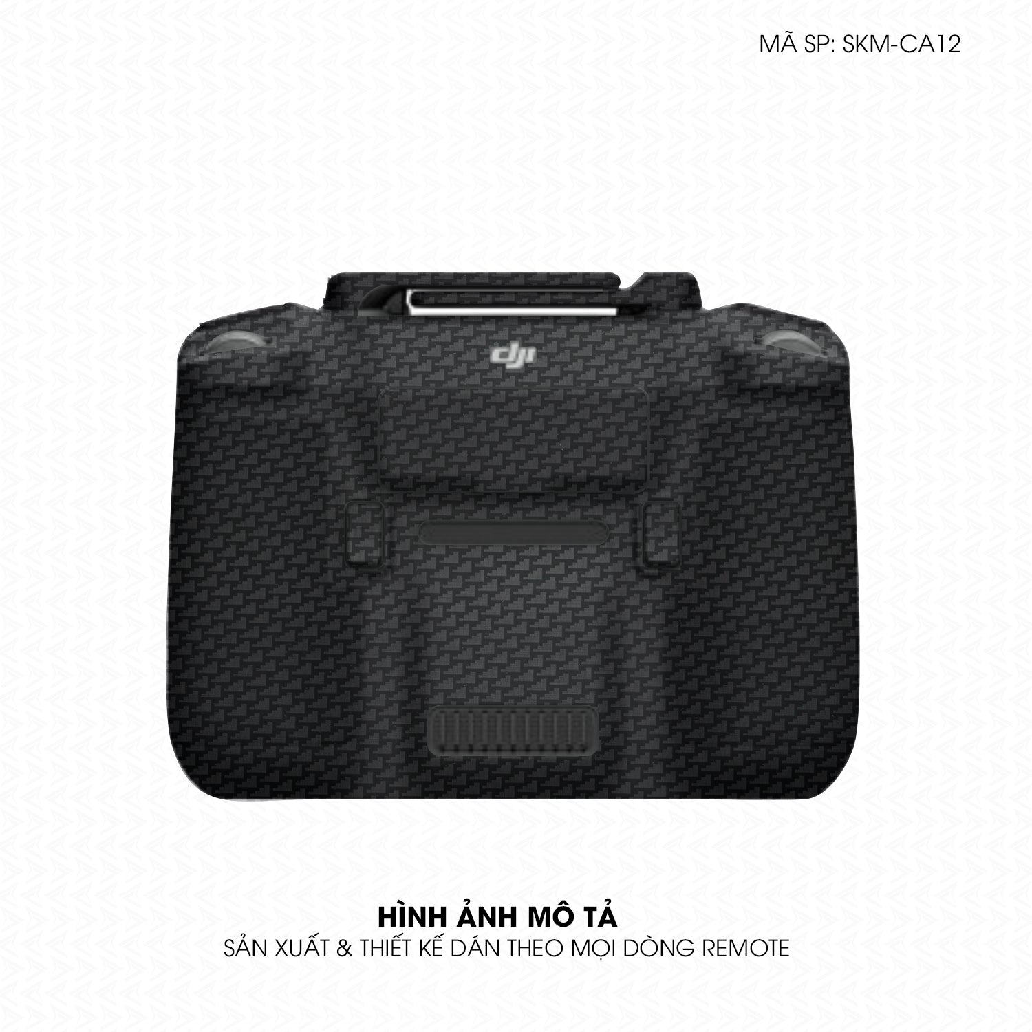 Dán Skin Remote (Điều Khiển) Vân Carbon Pattern Air | SKM-CA12