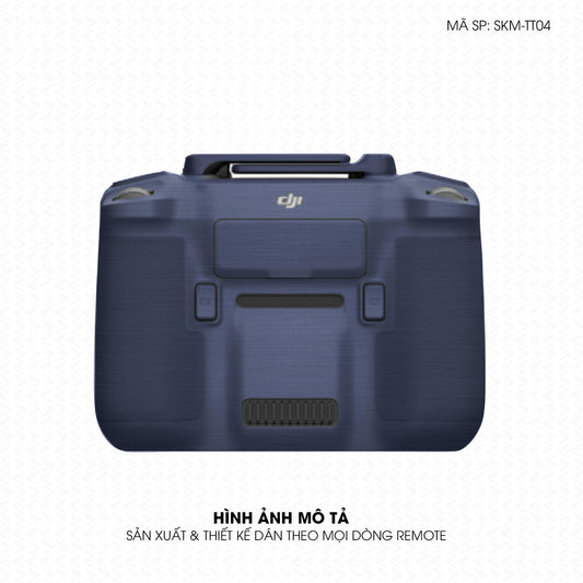 Dán Skin Remote (Điều Khiển) Vân Xước Titan Xanh | SKM-TT04