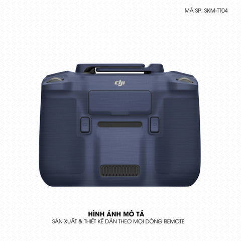 Dán Skin Remote (Điều Khiển) Vân Xước Titan Xanh | SKM-TT04