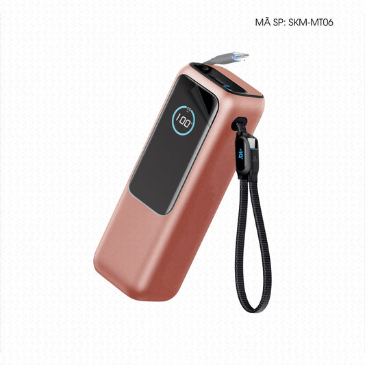 Dán Skin Sạc Dự Phòng Anker Đổi Màu Vàng Hồng | SKM-MT06