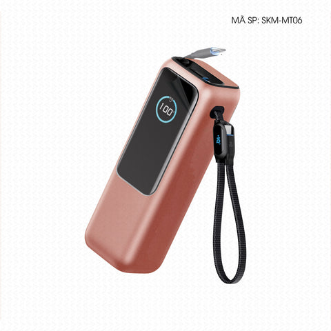 Dán Skin Sạc Dự Phòng Anker Đổi Màu Vàng Hồng | SKM-MT06