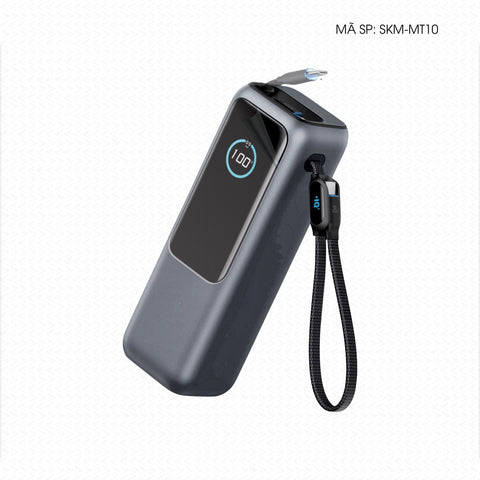 Dán Skin Sạc Dự Phòng Anker Đổi Màu Xanh Xám | SKM-MT10