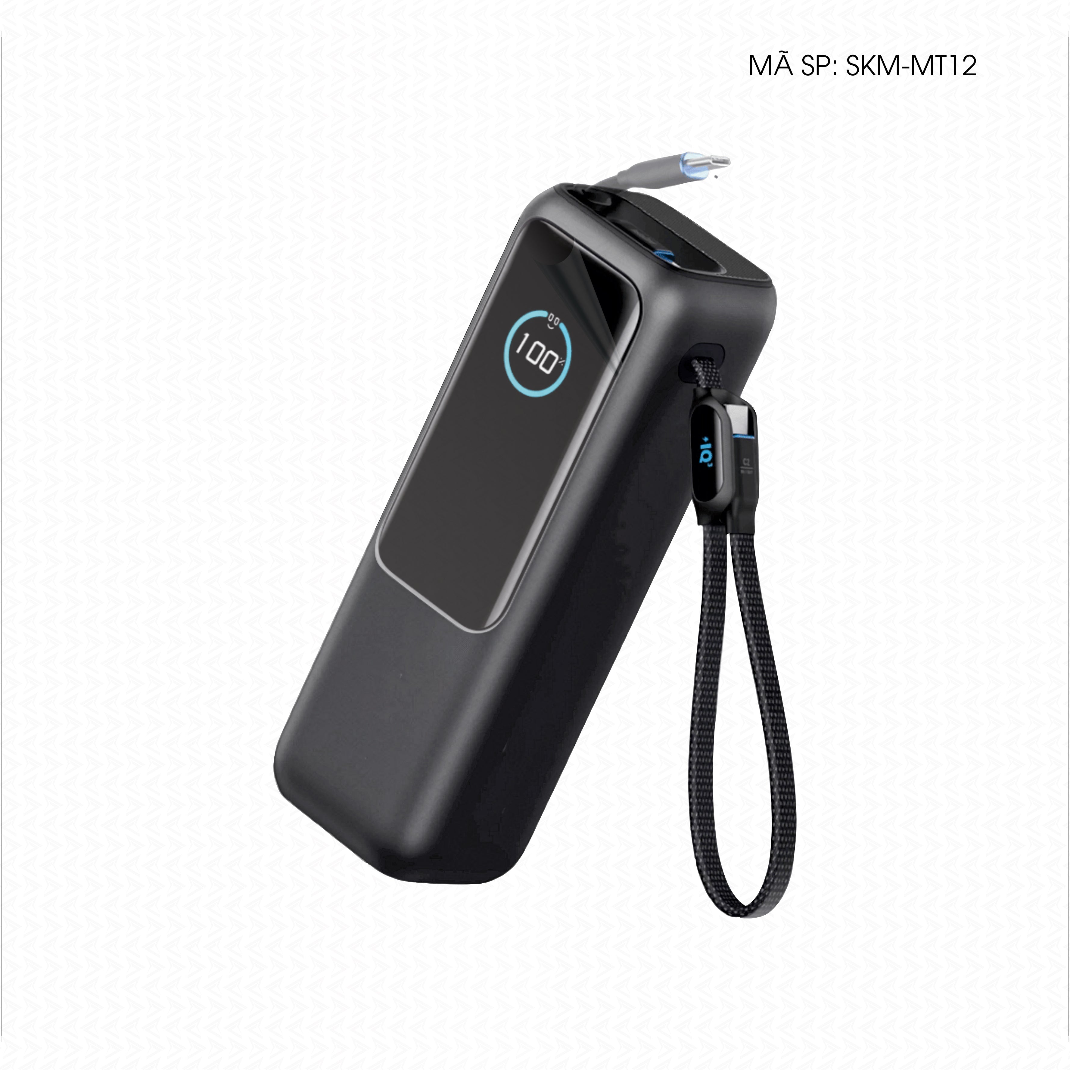 Dán Skin Sạc Dự Phòng Anker Đổi Màu Đen | SKM-MT12