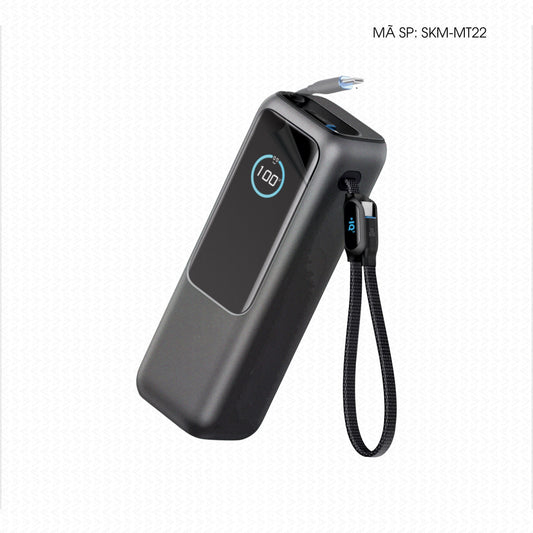 Dán Skin Sạc Dự Phòng Anker Đổi Màu Đen Ánh Cầu Vồng | SKM-MT22